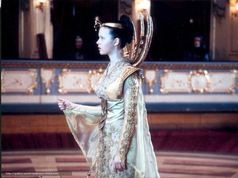woman in ornate costume on stage