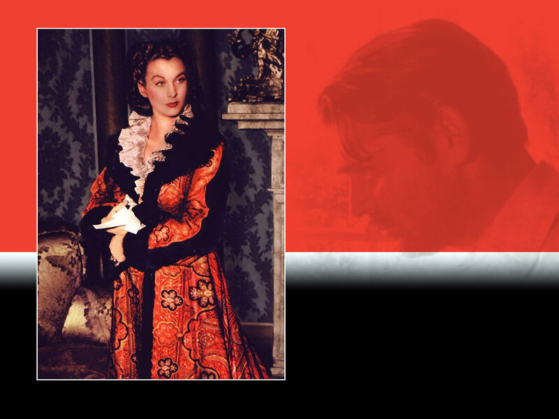 Woman in Ornate Dress — Red, Dramatic, Photograph