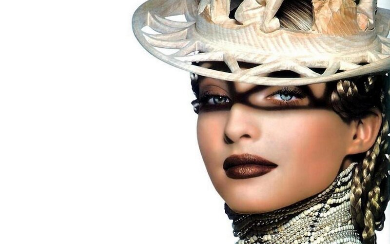 woman in ornate headpiece