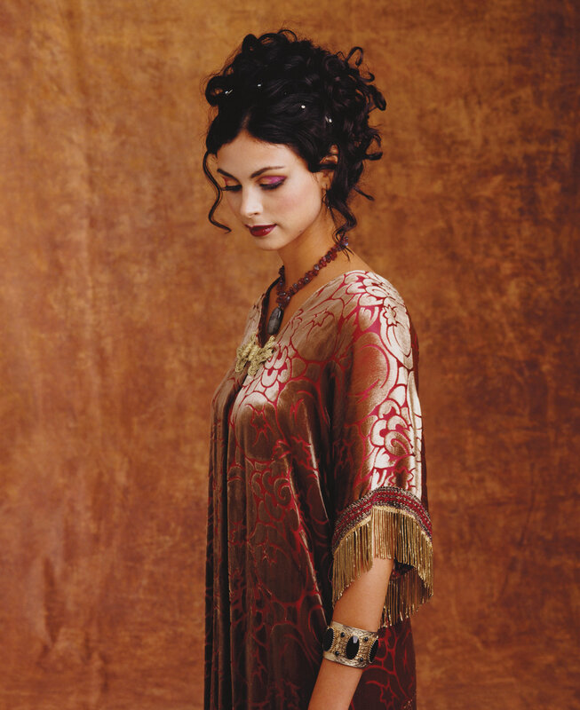 woman in ornate robe