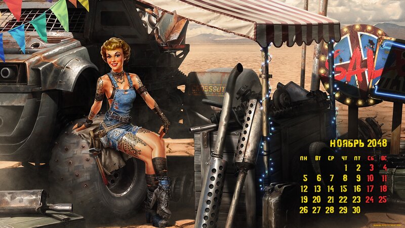 Woman in Overalls Sitting