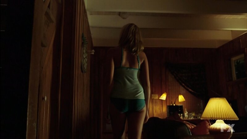 woman in pajamas walking