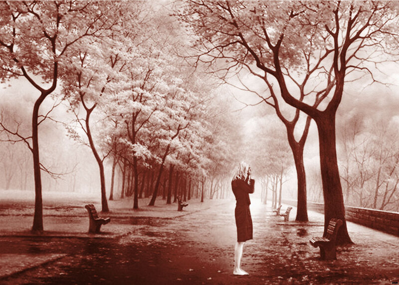 Woman in Park