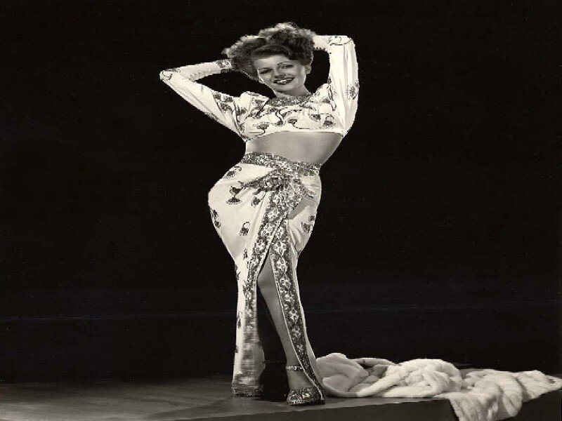 Woman in Patterned Costume