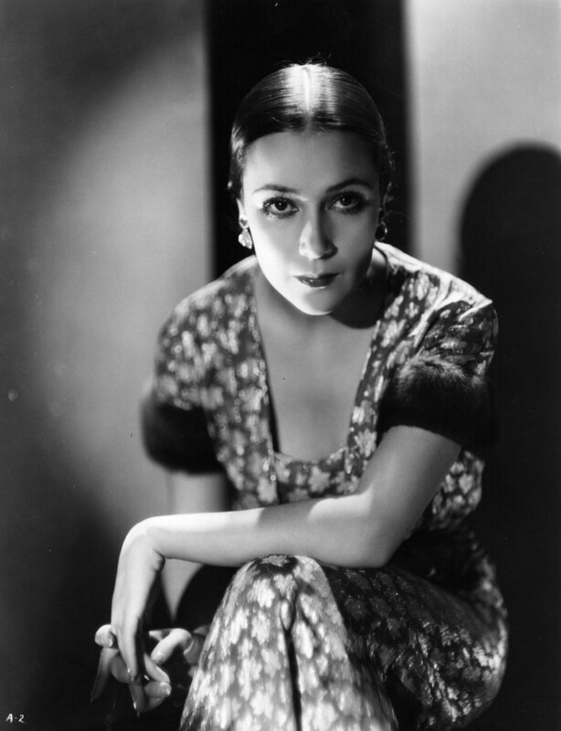 woman in patterned dress