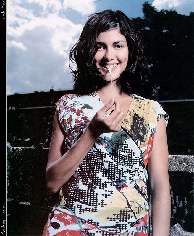 Woman in patterned dress