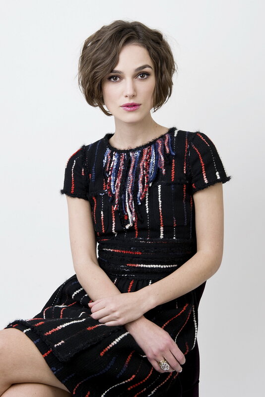 woman in patterned dress