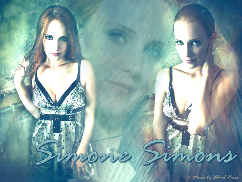 Woman in Patterned Dress — Blue, Dramatic, Photograph
