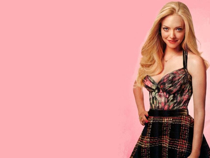 Woman in Patterned Dress — Pink