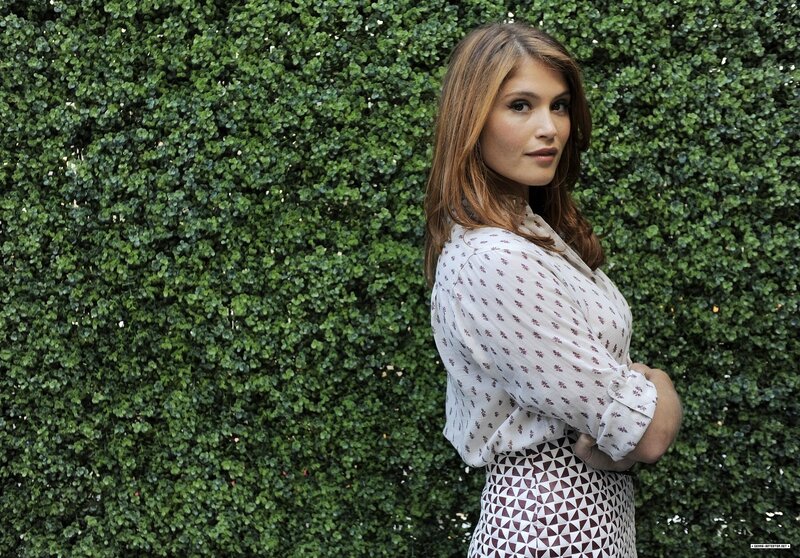 woman in patterned outfit