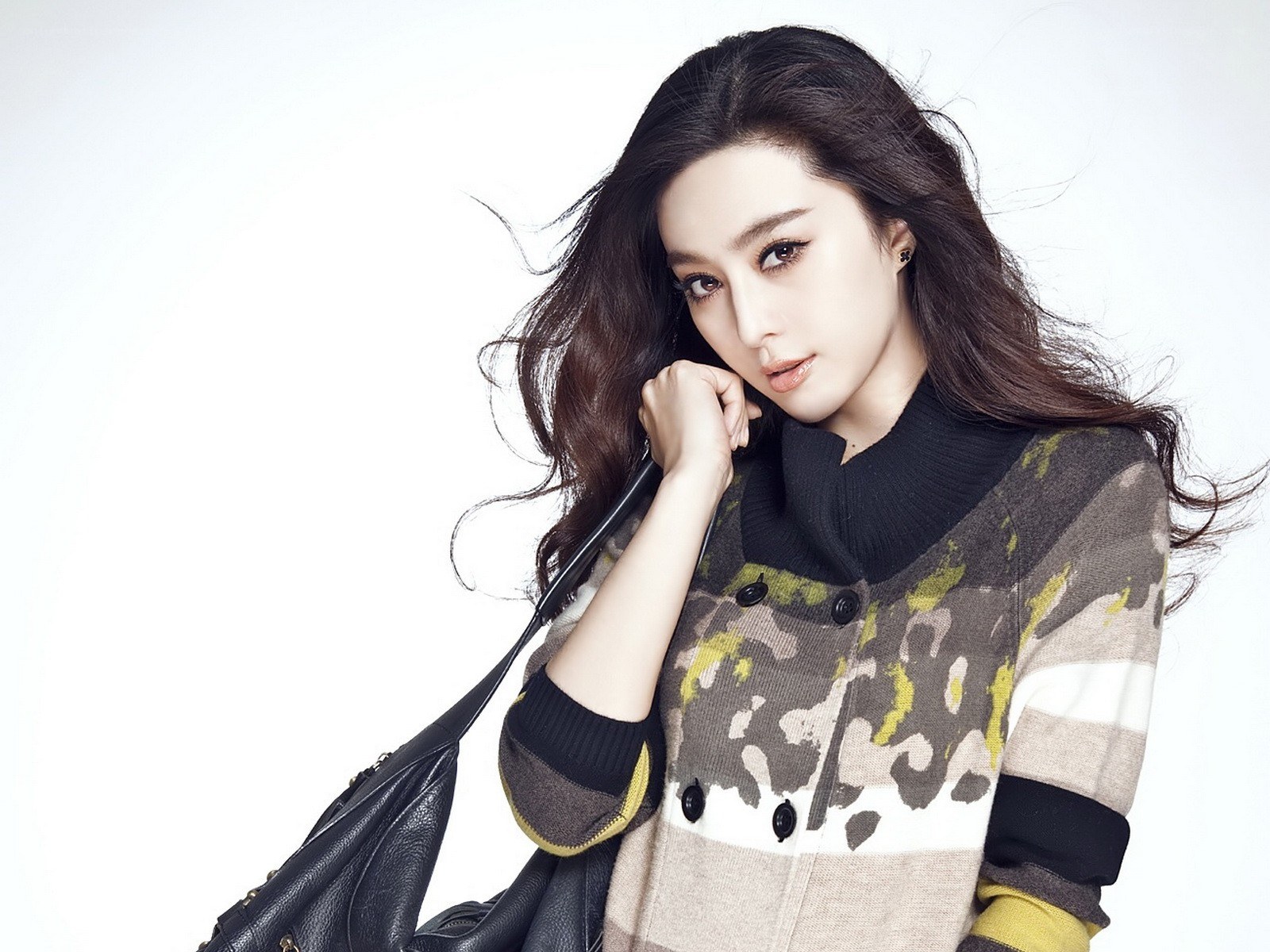 woman in patterned sweater