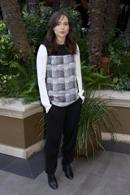 Woman in Patterned Top — Black, Calm, Afternoon, Photograph, Plants