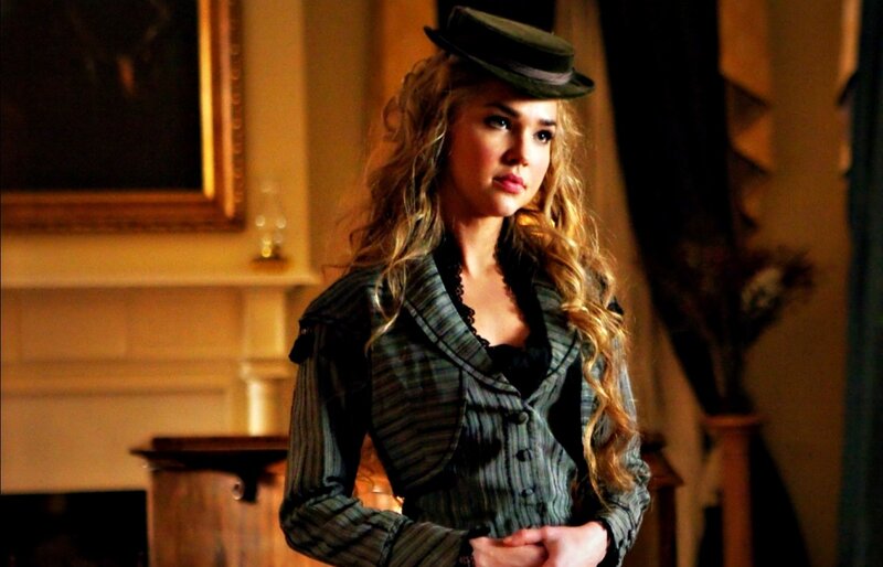 Woman in Period Clothing