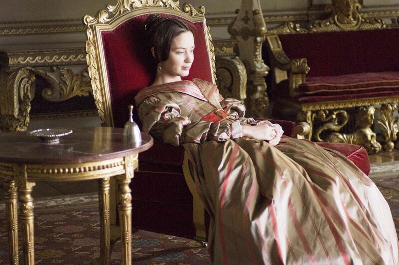 Woman in Period Dress — Gold, Regal