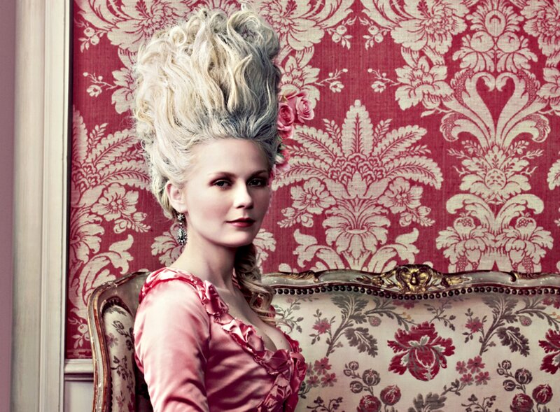 Woman in Period Dress — Red, Dramatic