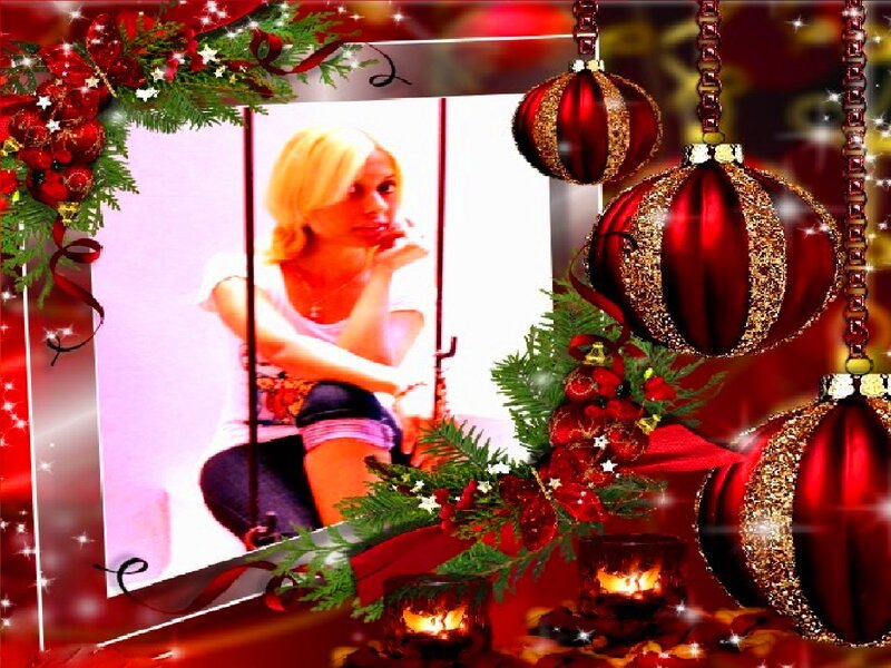 Woman in Photo Frame