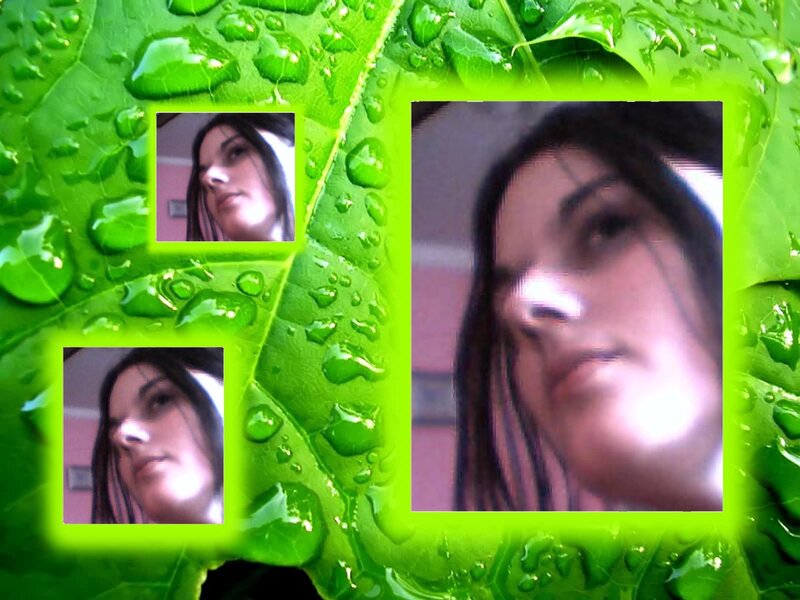 Woman in Photos — Green