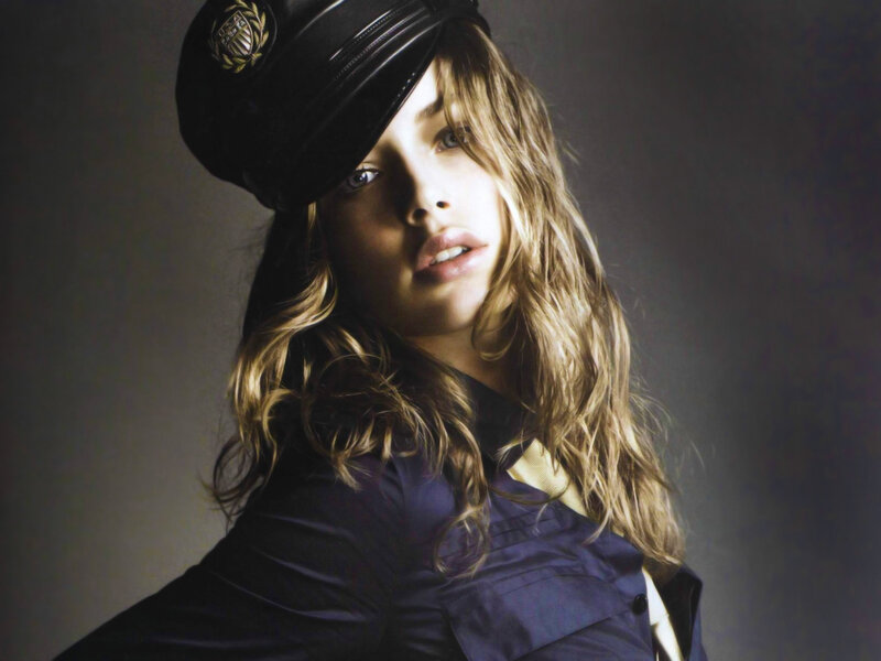 woman in pilot hat