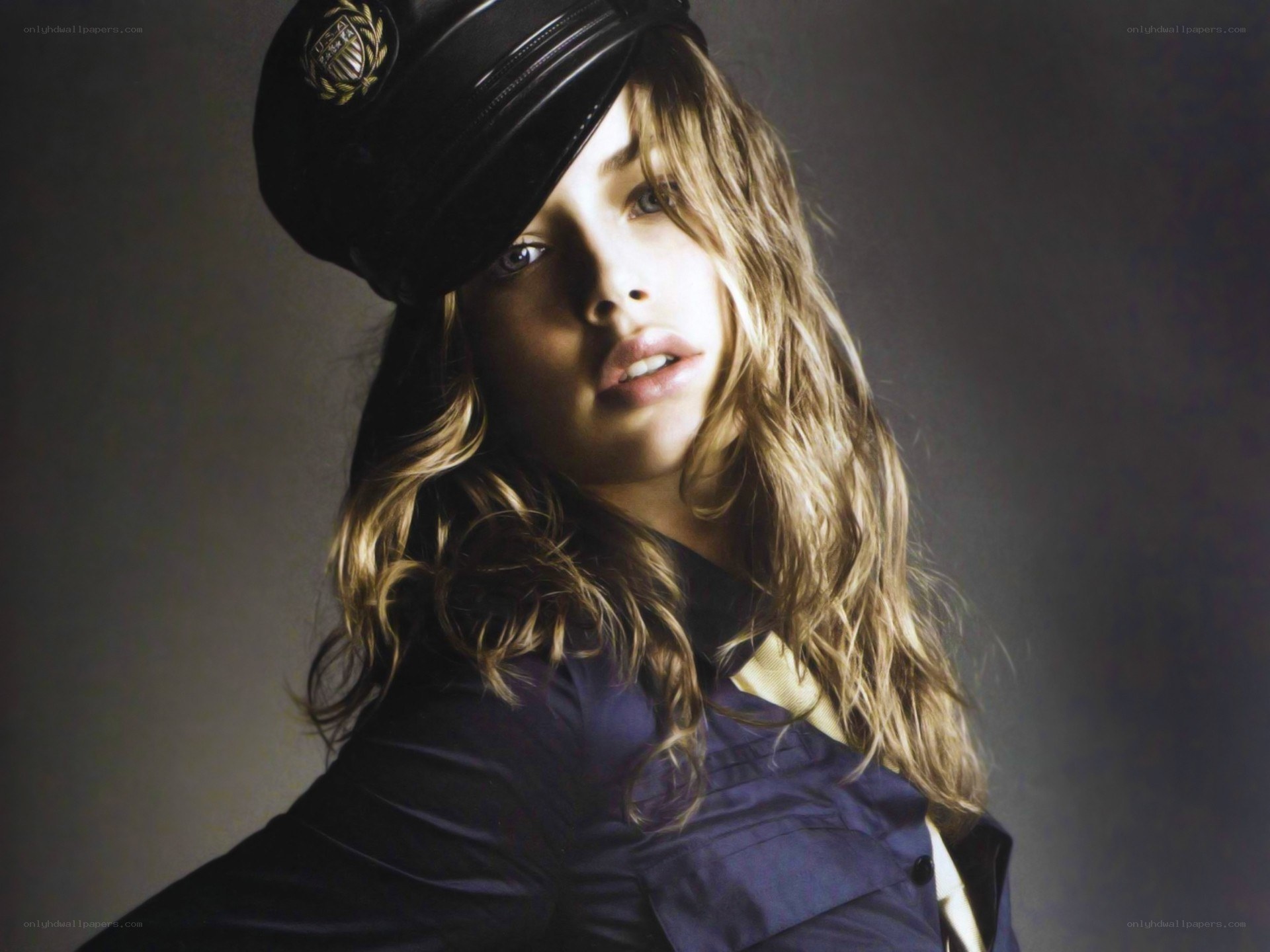 woman in pilot hat