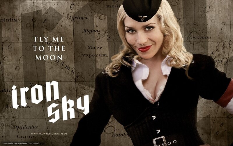 Woman in Pilot Uniform — Black, Confident