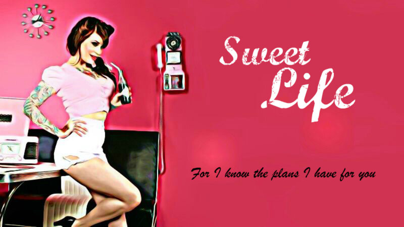 Woman in Pin-up Pose — Pink
