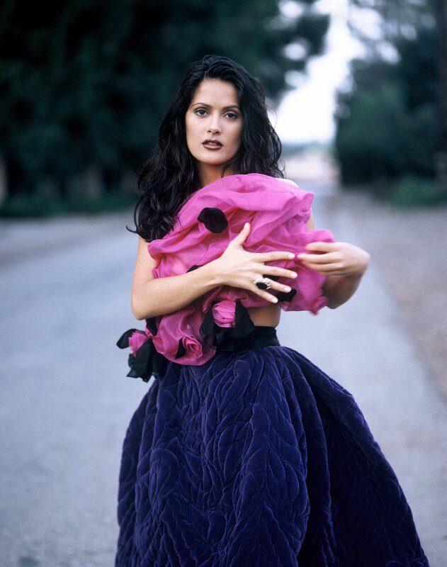 Woman in Pink and Purple Dress — Dramatic, Afternoon