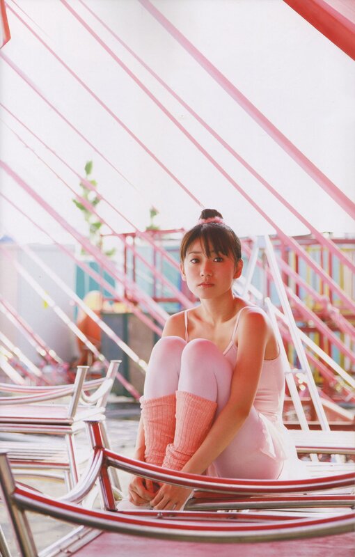 woman in pink ballet outfit