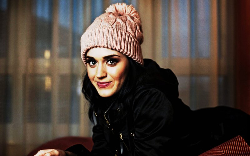 woman in pink beanie hat