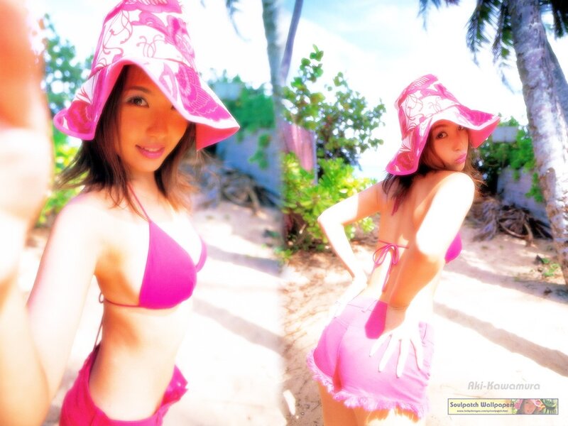 woman in pink bikini at beach