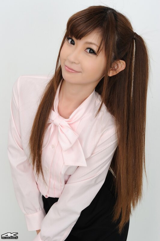 woman in pink blouse