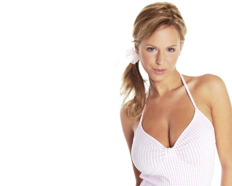 woman in pink checkered top