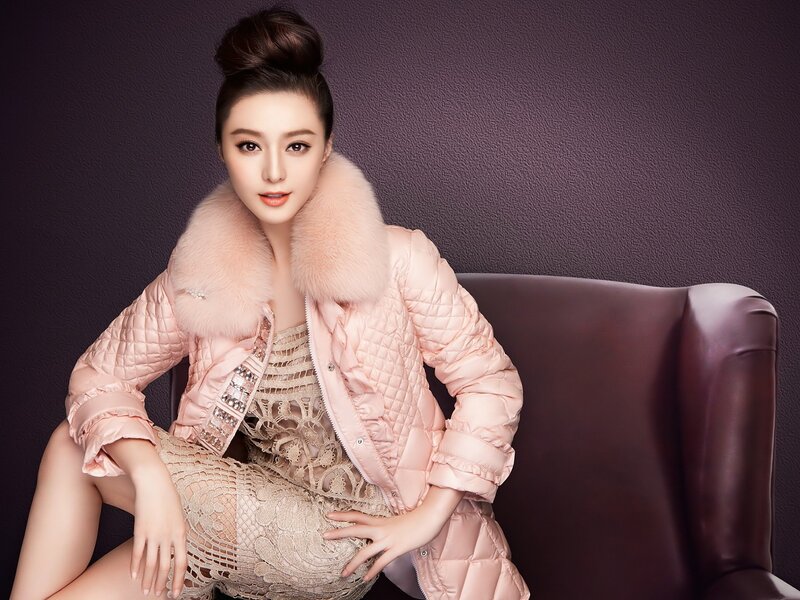 woman in pink coat