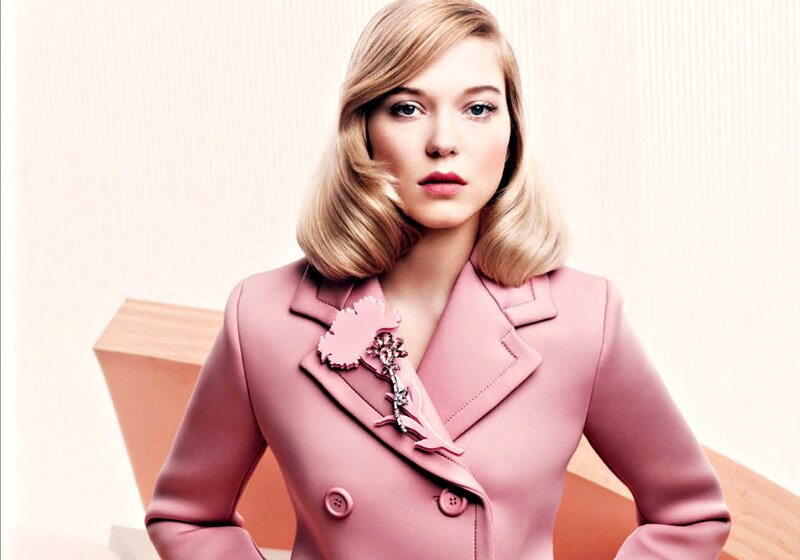 Woman in Pink Coat — Confident