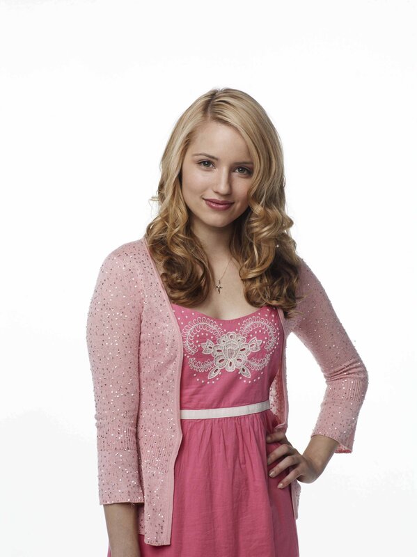 woman in pink dress and cardigan