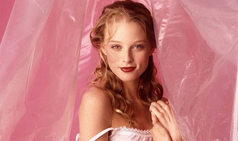 Woman in Pink Fabric