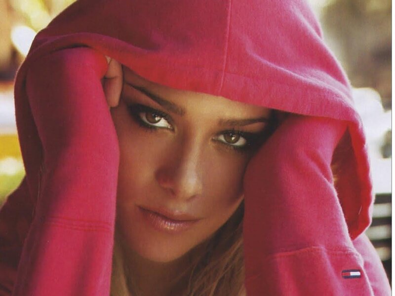 Woman in Pink Hoodie — Intense