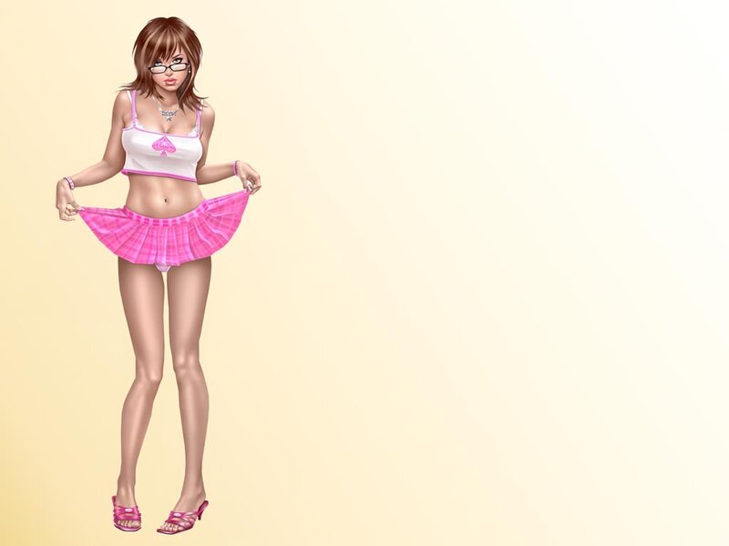 woman in pink outfit