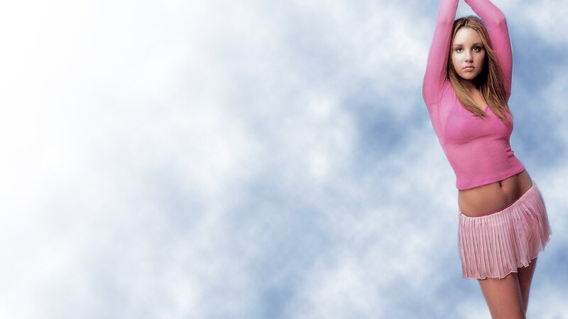 woman in pink outfit