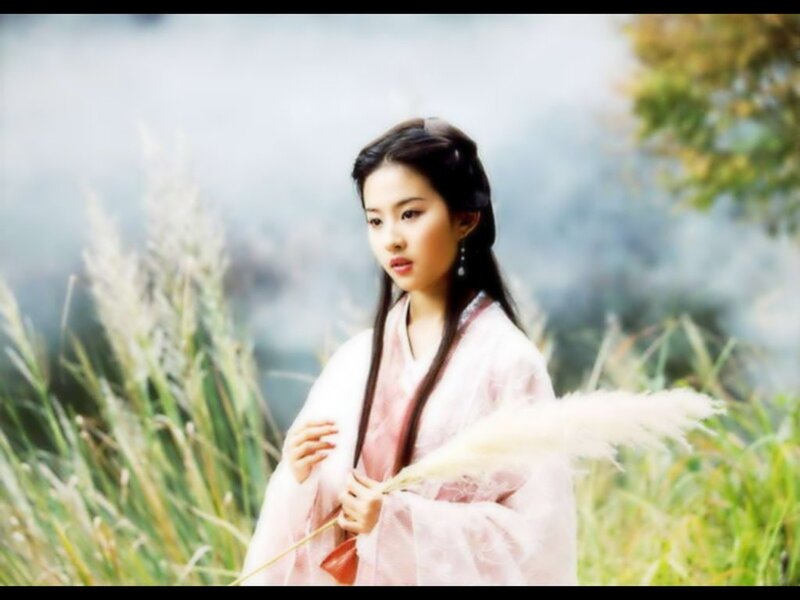 Woman in Pink Robe — Serene, Photograph
