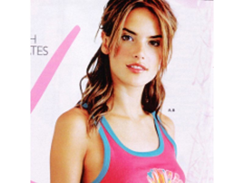woman in pink tank top