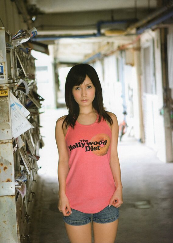 Woman in pink tank top