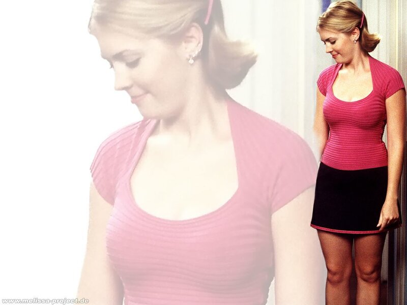 woman in pink top