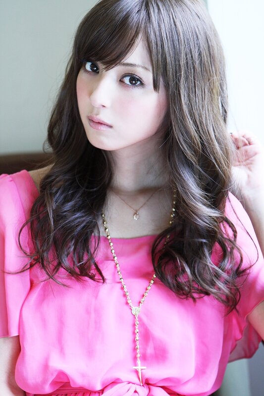 woman in pink top