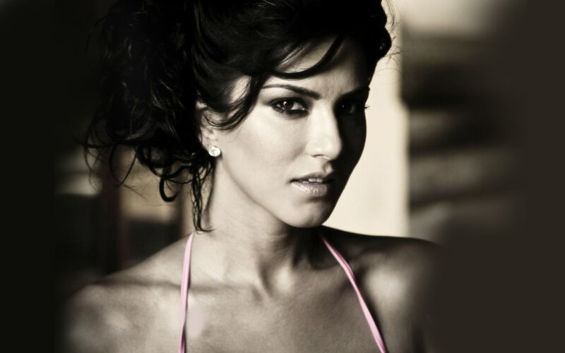Woman in Pink Top — Black, Dramatic, Photograph, Earring