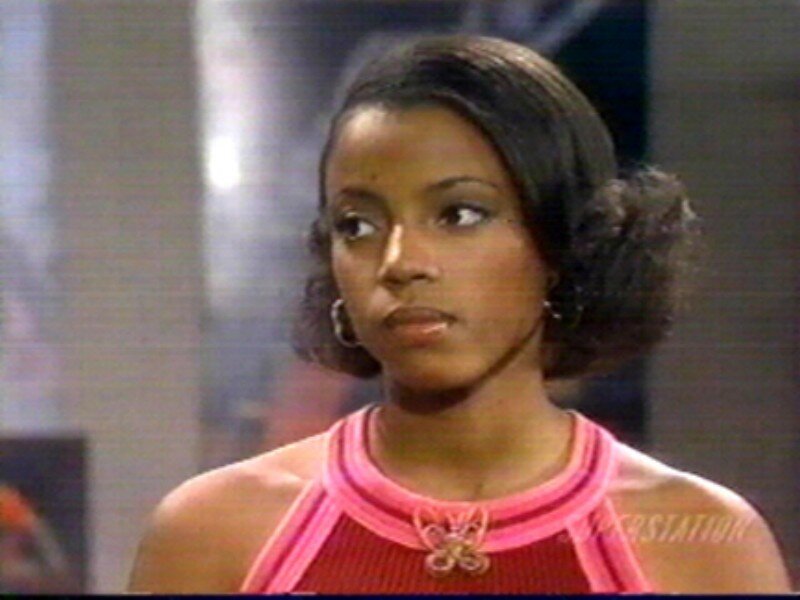 Woman in Pink Top — Neutral, Photograph, Earrings