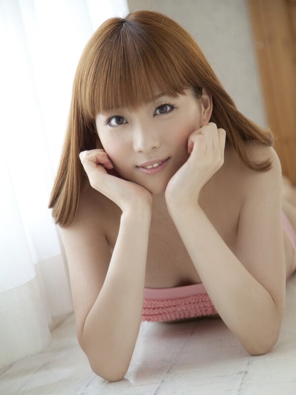 woman in pink underwear lying down