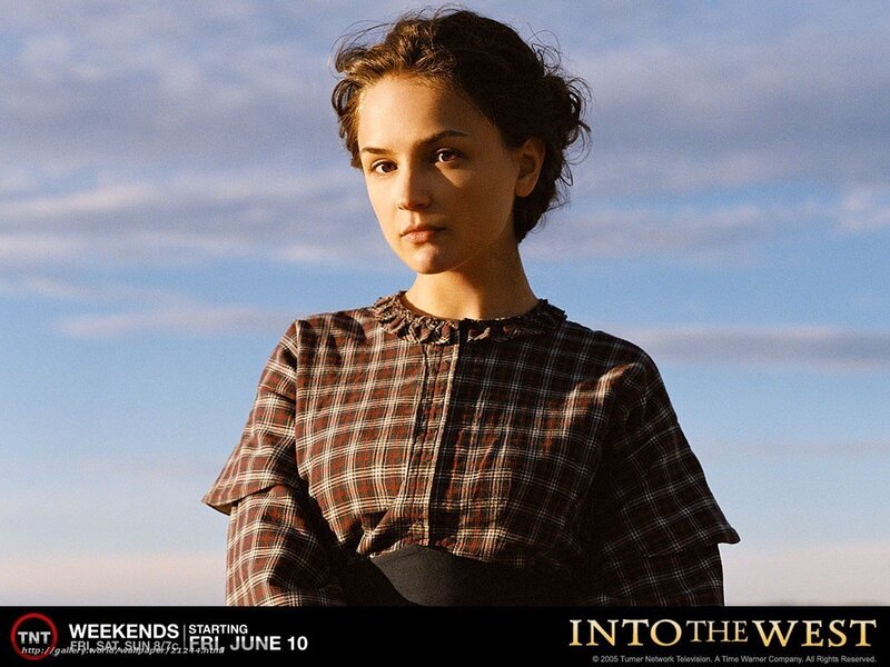 Woman in Plaid Dress — Blue, Dramatic