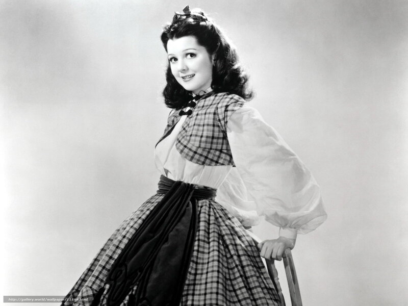 Woman in plaid dress