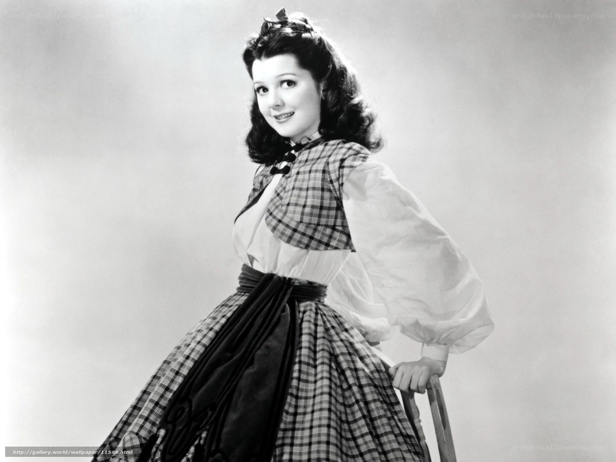 Woman in plaid dress
