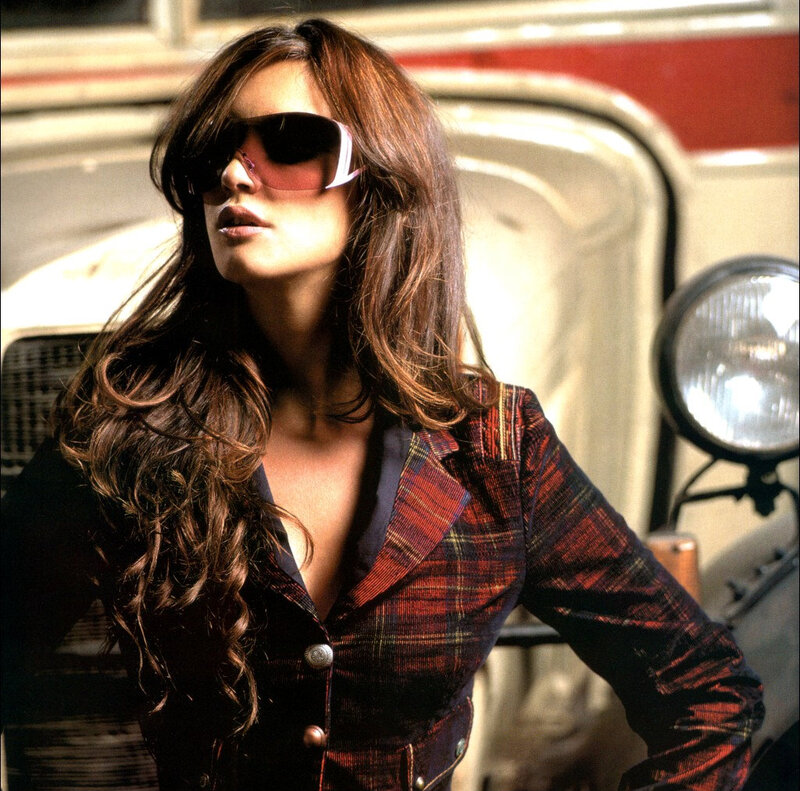 Woman in Plaid Jacket — Brown